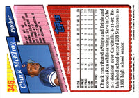 1993 Topps Chuck McElroy #346