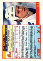 1991 Score Owen Nolan #143