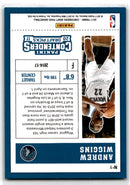 2017 Panini Contenders Draft Picks Andrew Wiggins