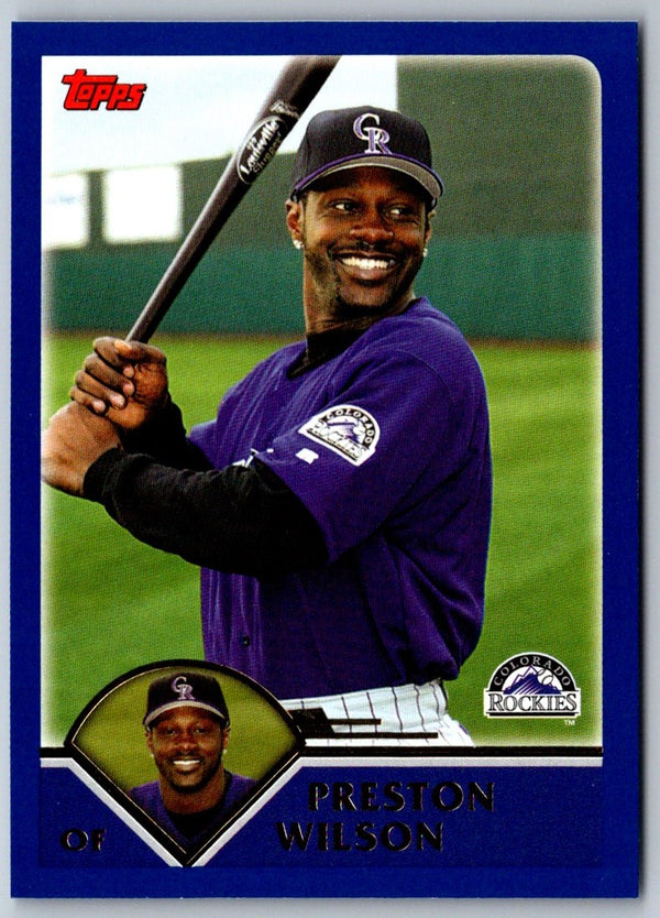 2003 Topps Preston Wilson #528