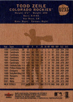 2002 Fleer Tradition Update Todd Zeile #U233