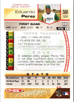 2005 Topps Total Eduardo Perez #551
