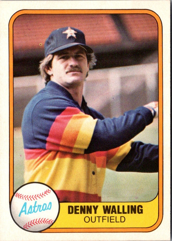 1981 Fleer Denny Walling #66