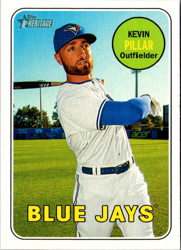 2018 Topps Heritage Kevin Pillar #396