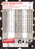 1988 Fleer Star Stickers Mike Boddicker #1