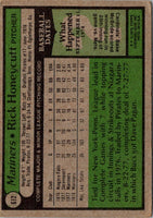 1979 Topps Rick Honeycutt #612 Rookie