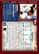 2000 Topps Season Opener Derrick Mayes