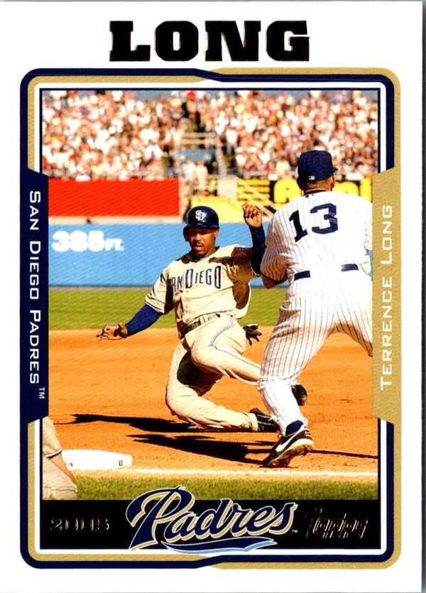 2005 Topps Terrence Long #196