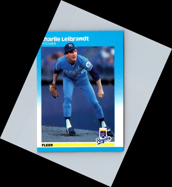 1985 Fleer Charlie Leibrandt #206