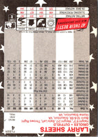 1988 Fleer Star Stickers Larry Sheets #4