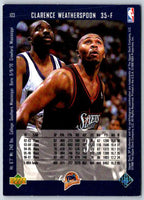 1995 Upper Deck Clarence Weatherspoon #103