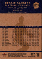 2002 Fleer Tradition Update Reggie Sanders #U226