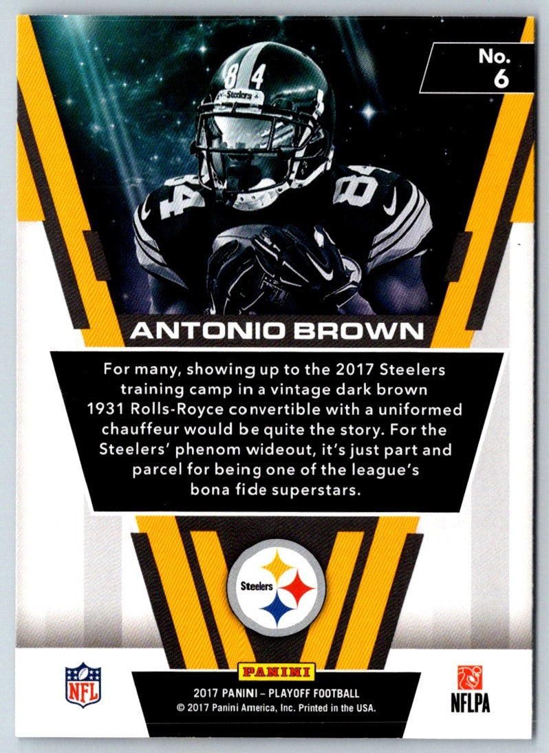 2017 Panini Playoff Star Gazing Antonio Brown