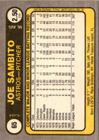 1981 Fleer Joe Sambito #65