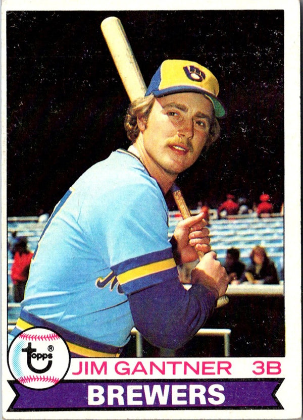 1979 Topps Jim Gantner #154