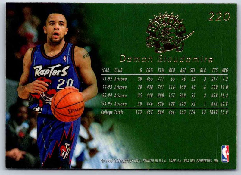 1995 Flair Damon Stoudamire