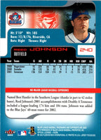 2002 Fleer Focus JE Jersey Parallel Reed Johnson #240 /22