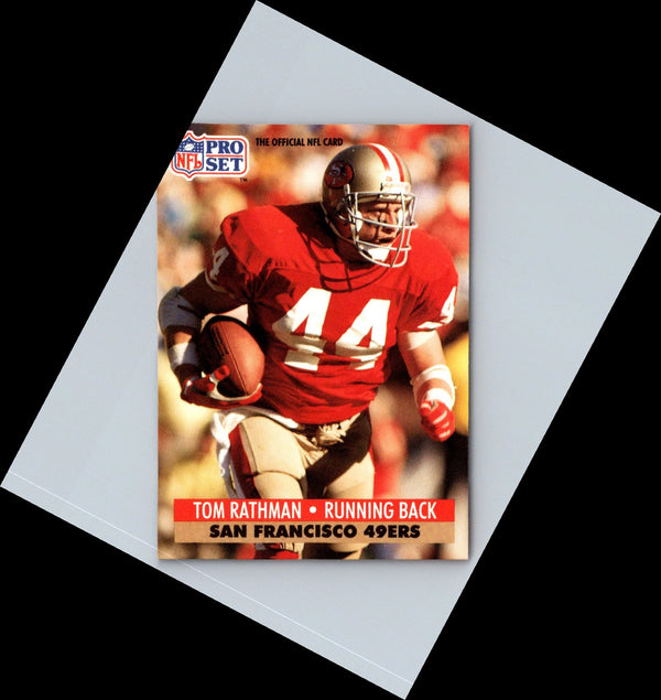 1991 Pro Set UK Promotional Sets Header Cards The Running Backs Collection 91-92 #NNO