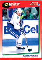 1991 Score Owen Nolan #143
