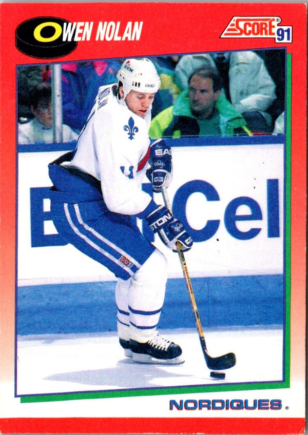 1991 Score Owen Nolan #143