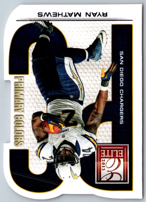 2013 Panini Elite Primary Colors Silver Ryan Mathews #17