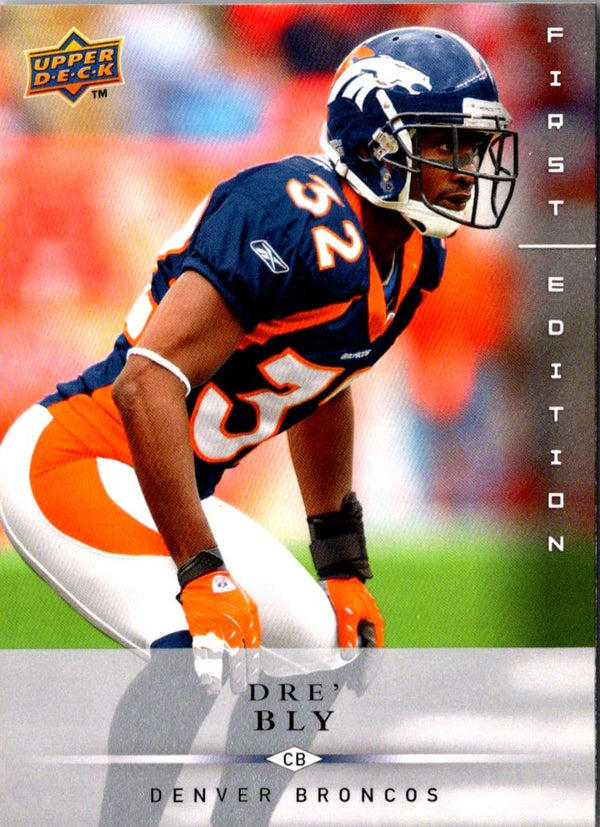 2008 Upper Deck First Edition Dre' Bly #47