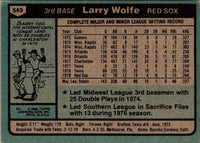 1980 Topps Larry Wolfe #549