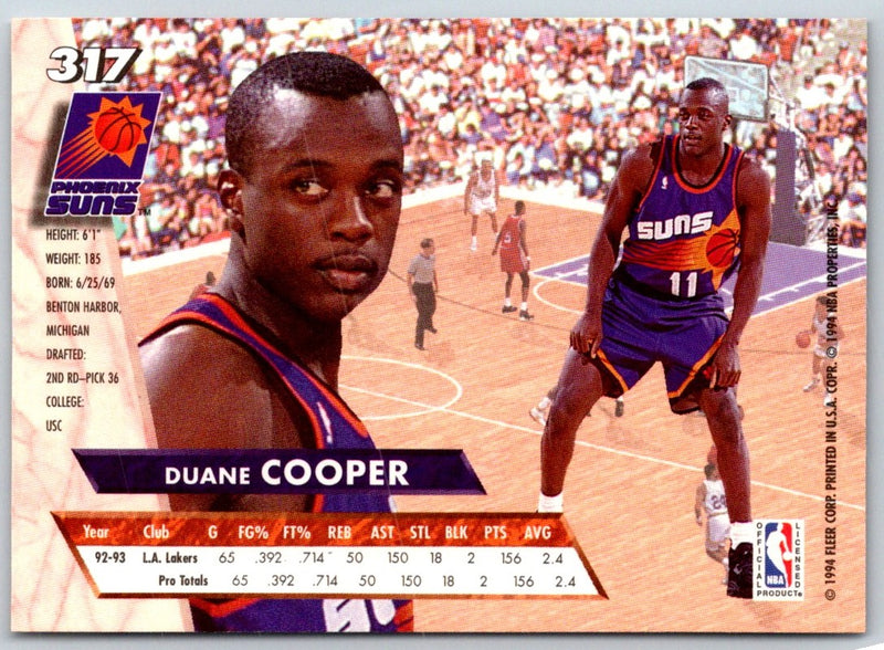 1993 Ultra Duane Cooper