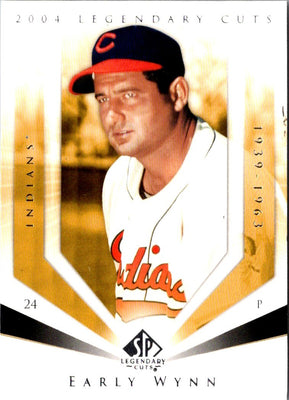 2004 SP Legendary Cuts Early Wynn #33