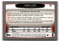 2013 Bowman Chrome Lance Lynn #95