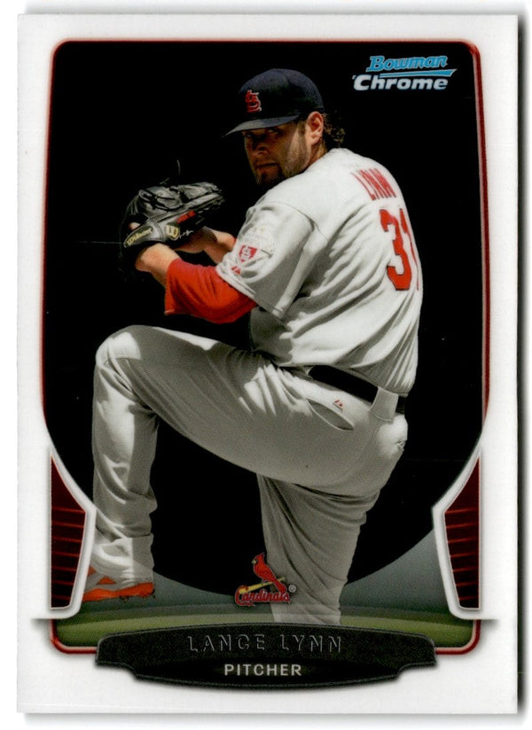 2013 Bowman Chrome Lance Lynn #95