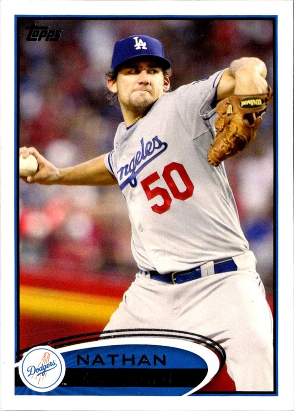 2012 Topps Nathan Eovaldi #405 EX