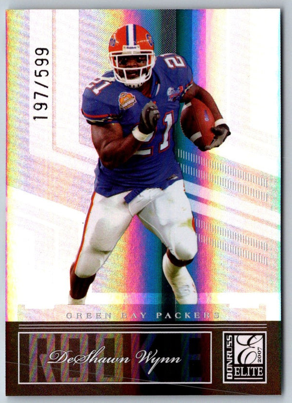 2007 Donruss Elite DeShawn Wynn #132 Rookie 197/599