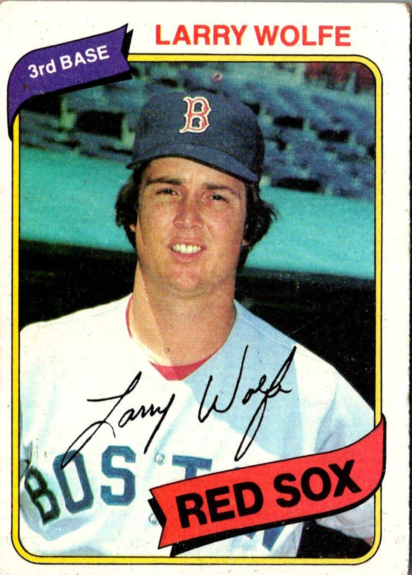 1980 Topps Larry Wolfe #549