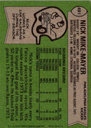 1978 Topps Nick Mike-Mayer