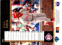 1994 Upper Deck Electric Diamond John Kruk #410