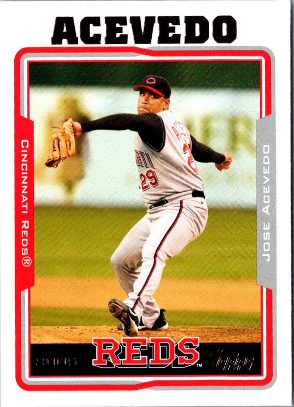 2005 Topps Jose Acevedo #217