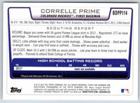 2012 Bowman Correlle Prime #BDPP114