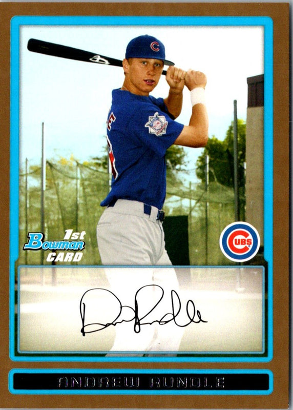 2009 Bowman Prospects Andrew Rundle #BP56