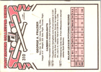 1981 Donruss George Frazier #310