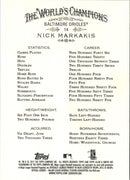 2012 Topps Allen & Ginter Nick Markakis