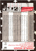1988 Fleer Star Stickers Charlie Hough #64