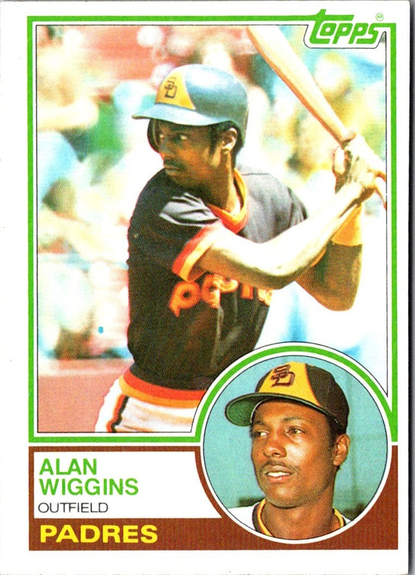 1983 Topps Alan Wiggins #251 Rookie