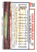 1992 Topps Chuck Knoblauch #23