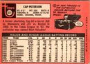 1969 Topps Cap Peterson