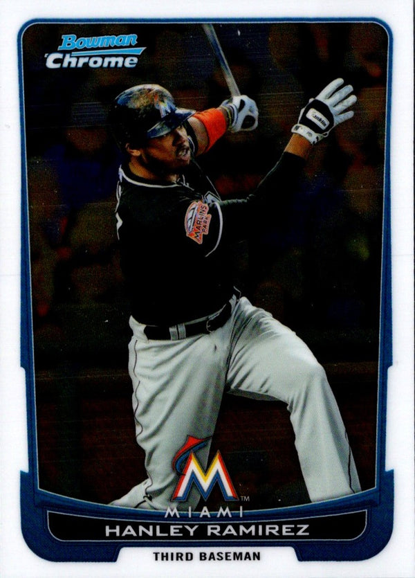 2012 Bowman Chrome Hanley Ramirez #9