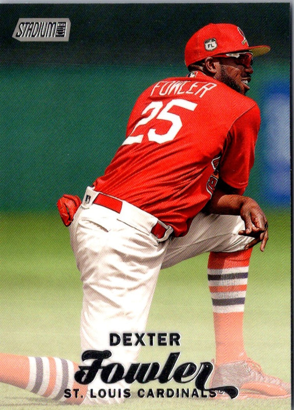 2017 Stadium Club Dexter Fowler #187
