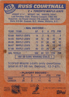 1988 Topps Russ Courtnall #183