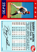 1992 Post Cereal Barry Larkin