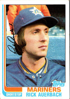 1982 Topps Blackless Rick Auerbach #72